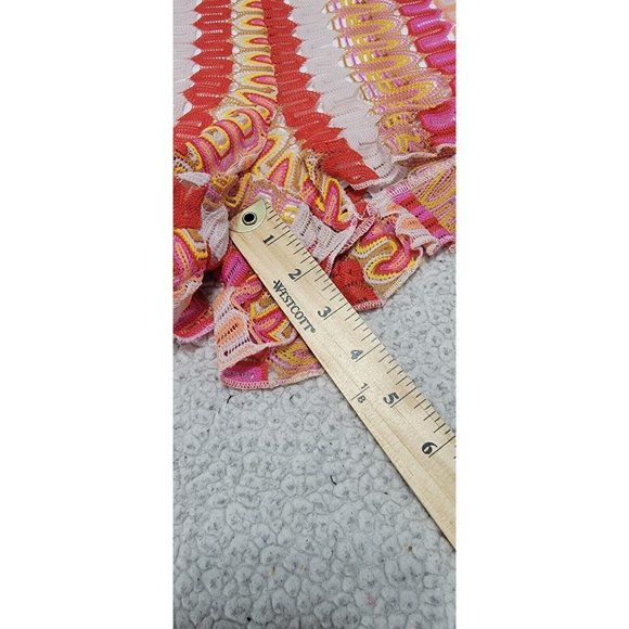 Missguided Women's Shorts Co Ord Crochet Frill Hem Multi-Color Size 8 NEW w/ Tag - Picture 13 of 15